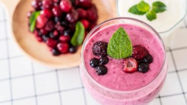 Blueberry milkshake recipe