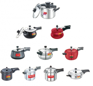 pressure cookers size