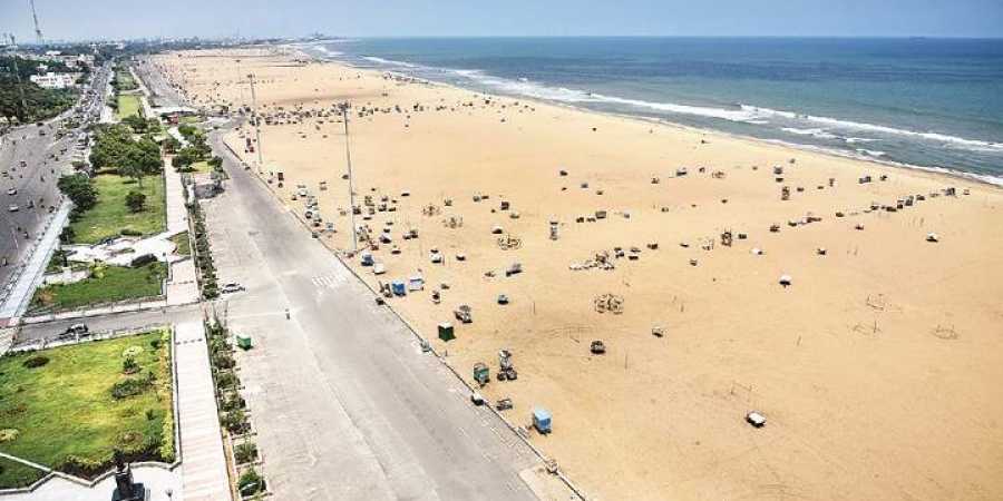 Marina beach chennai